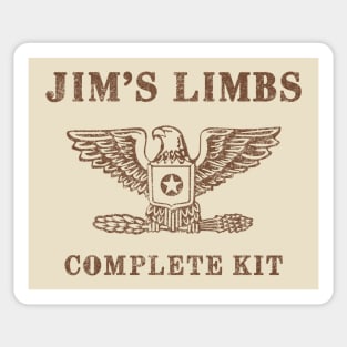 Jimbo's! {stressed} Sticker